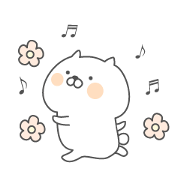 Soft cat "Basic Sticker"