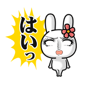 Girl cartoon rabbit