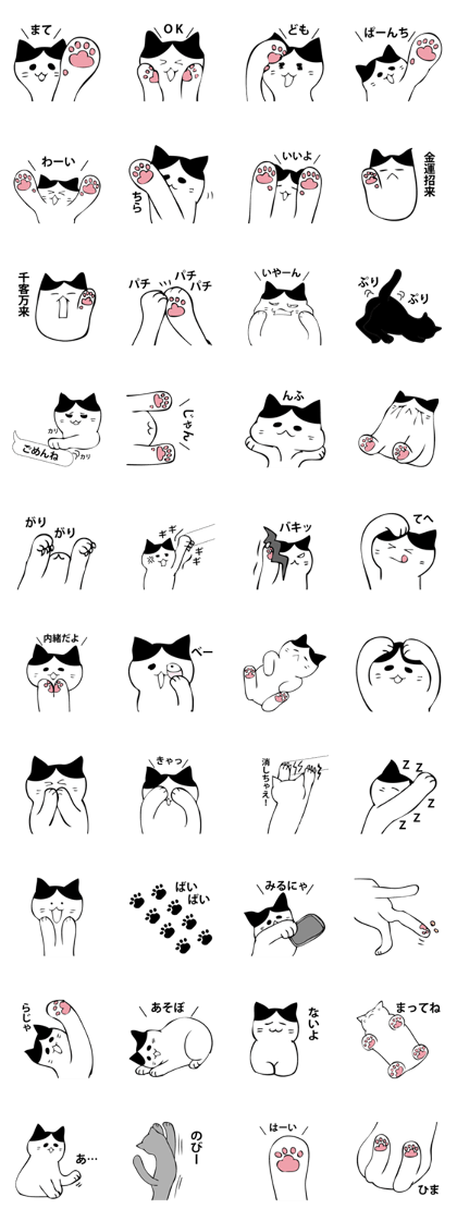 HATIWARE cat and paw