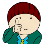 Pagu-Chan's sticker for usual days
