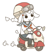 Goat Girl Stickers - Japanese