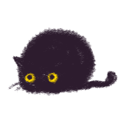 Little Black Cat Momo.