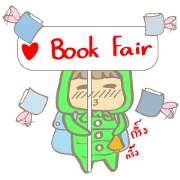 bookworm in book fair