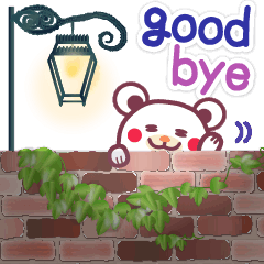 Hello!Good-bye! -Chocolate bear-