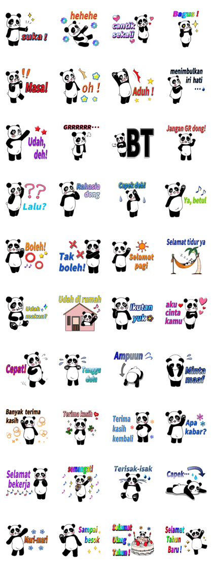 Chubby panda Indonesia