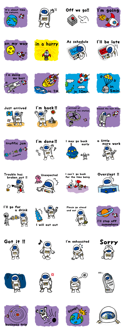 Going back Astronaut