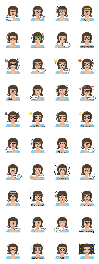 Bespectacled