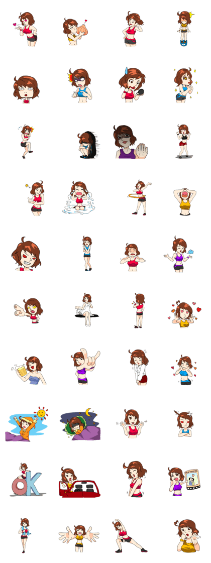 Sexy Naughty Girl (Body language)