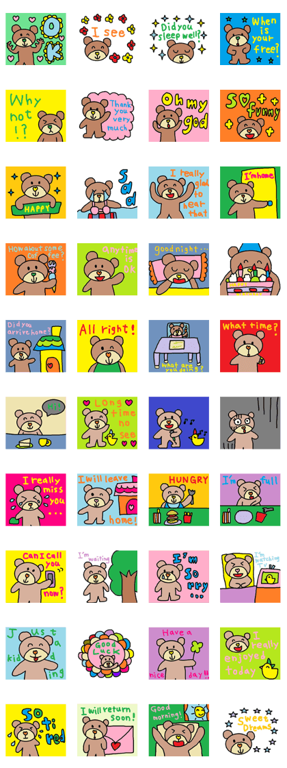 Lilo english sticker51