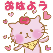 PINK APPLE CAT