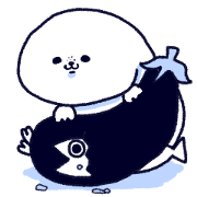 Long seal and Fish