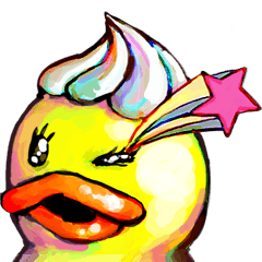 Rubber duck "Barbara" 2