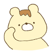 Bear resembling a pudding