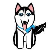 Husky Vector