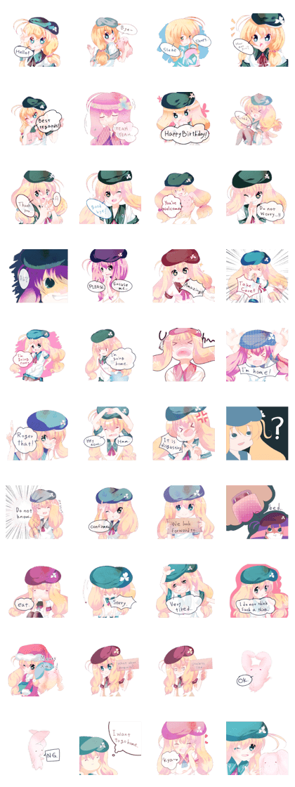 Chroha-chan of Clovers.(English Ver)