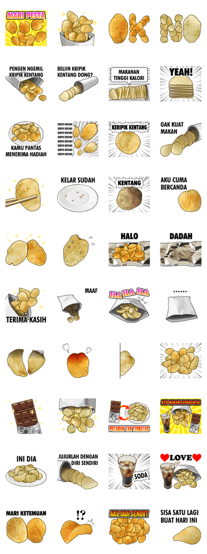 POTATO CHIPS INDONESIA