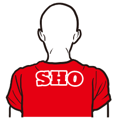 T-shirt bald man SHO