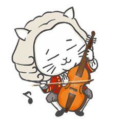 音楽好きのためのバロック猫