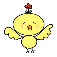 Flowered chick