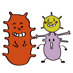 Little and cute Monster Friends