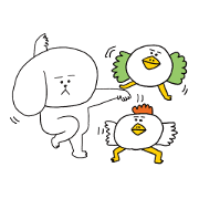 mayuken and birds