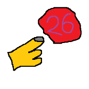 Infant writing word message26