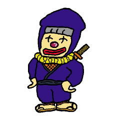 I want to be a ninja Pierre of the clown