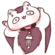 Costume of the flying squirrel?