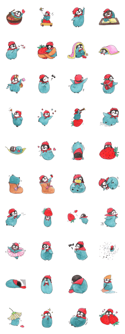 cute penguin MOCHI!!!!