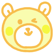 Cream color the   Bear
