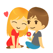 Crazy couple in love
