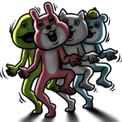 Dear Animal Costume 3 Line Stickers Line Store Dear Animal Costume 3 Line Stickers Line Store