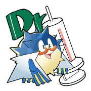 Sticker of Dr. Horyi
