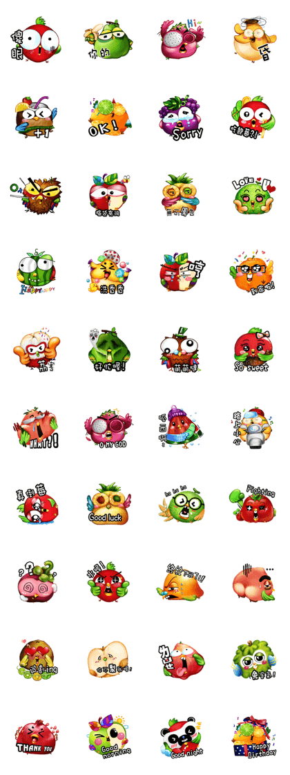 Fruit & Owl