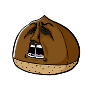 Full of chestnuts.