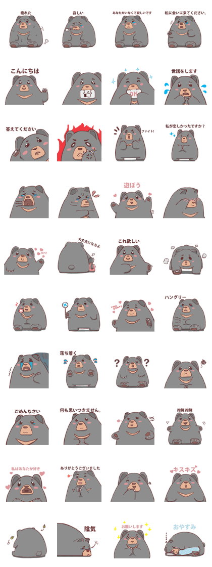 It's me ,Black bear [JP]