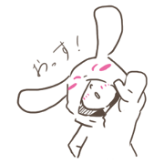 Carefree defunct costume rabbit