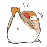 Java sparrow stickers 4