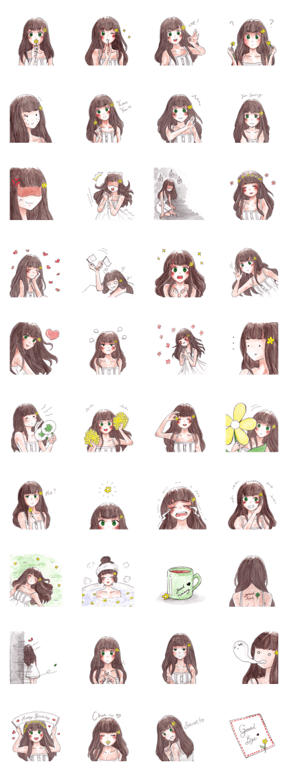 Lily, the Flower Girl