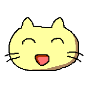 simple cat's faces
