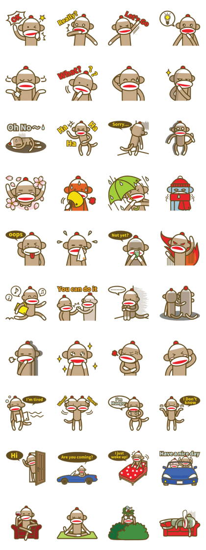 Mr Sock Monkey's Happy life 2