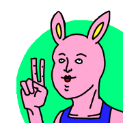 More and more crazy rabbit