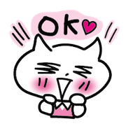 Office worker cat Mee by English