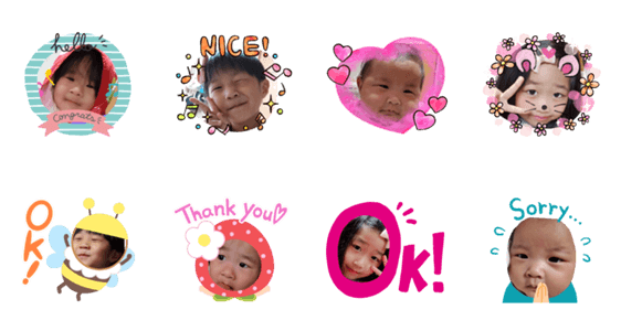 新田家4兄弟 姉妹 Lineクリエイターズスタンプ Stamplist