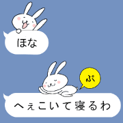 Rabbit on top of the balloon