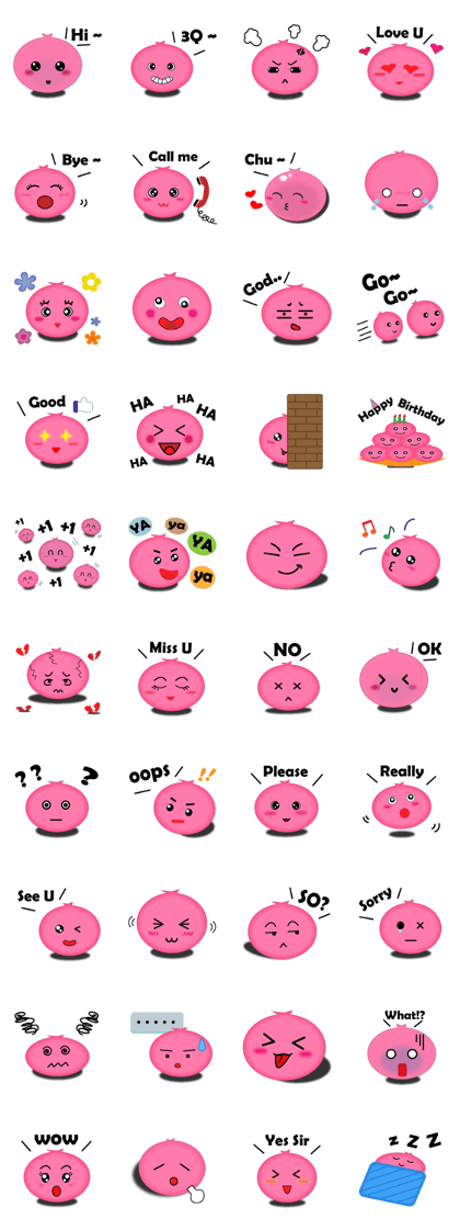 QQ Pink Circle