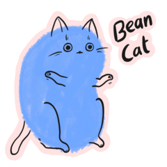 Bean Cat by Lilisart