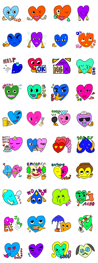 comical haert