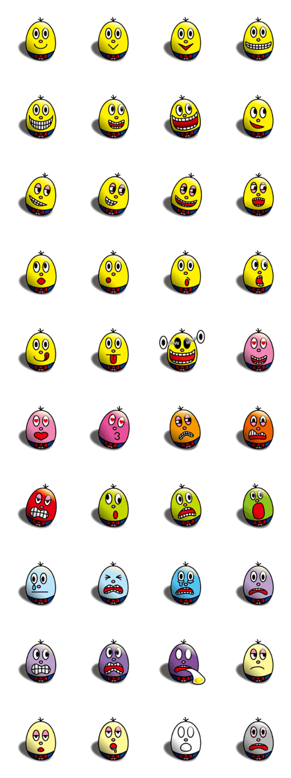 Expressive egg,Charlie!!
