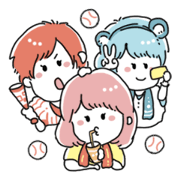 Girl also likes baseball 2